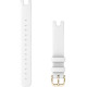 Ремінець Garmin Quick Release Venu 2 Plus 20mm Band White + Cream Gold