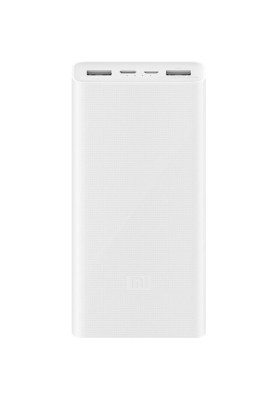 Зовнішній портативний акумулятор Xiaomi Mi Power Bank 3 20000mAh White 18W