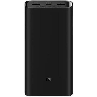 Зовнішній портативний акумулятор Xiaomi Mi PB 50W 20000mAh Black