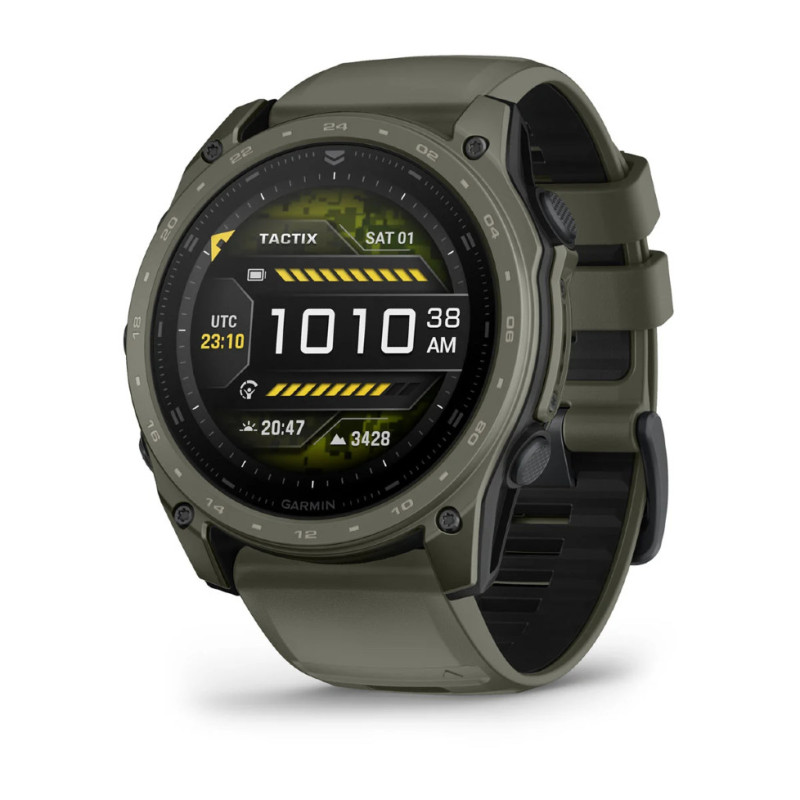 Тактичний GPS-годинник Garmin tactix 8 51 мм AMOLED Cerakote Olive Drab