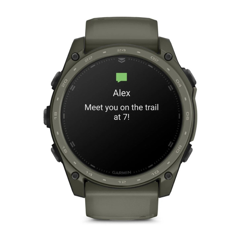 Тактичний GPS-годинник Garmin tactix 8 51 мм AMOLED Cerakote Olive Drab