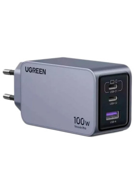Зарядний пристрій UGREEN X757 Nexode Pro GaN Fast Charger Set 100W EU