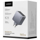 Зарядний пристрій UGREEN Nexode Pro X763 GaN 160W Gray