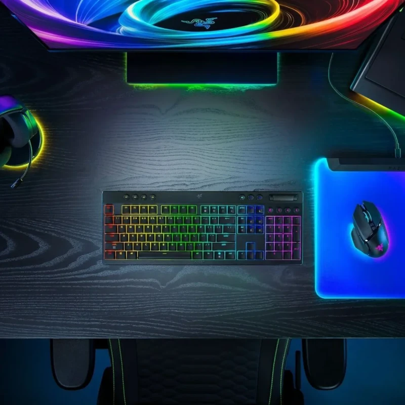 Клавіатура RAZER BlackWidow V4 Low-Profile, Orange switch (RZ03-05270800-R3M1)