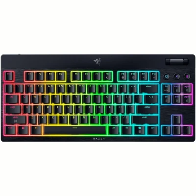 Клавіатура RAZER BlackWidow V4 Low-Profile, TKL, Yellow switch (RZ03-05450100-R3M1)