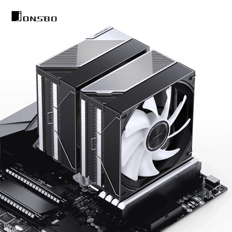 Процесорний кулер JONSBO CA80 Black (120mm/4pin/1800RPM/32.6Dba/6 тепл. трубки)