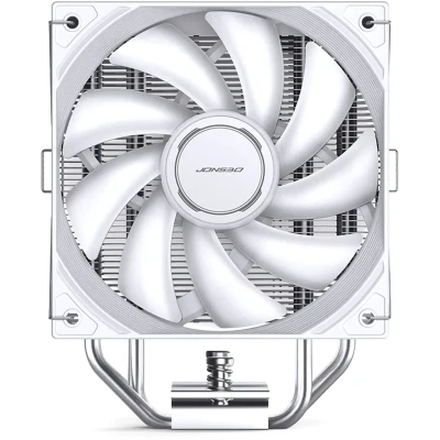 Процесорний кулер JONSBO CB40 White (120mm/4pin/1800RPM/35.4Dba/4 тепл. трубки)
