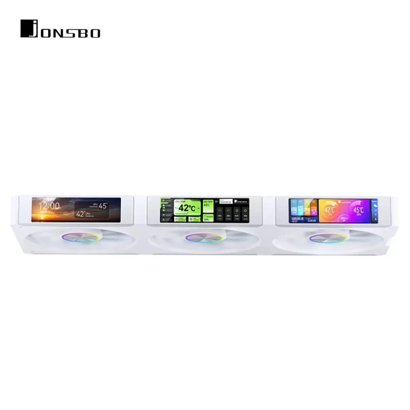 Кулер JONSBO ZC-360W (3in1) White (120mm, 700-2400RPM, 37.3dB, 4pin)