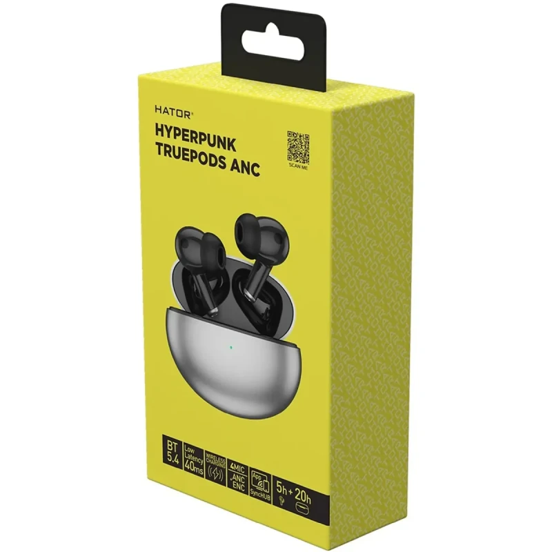 Навушники HATOR Hyреrpunk Truepods (HTA430) Black