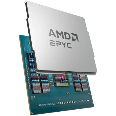 Процесор серверний AMD EPYC 9555 64C/128T/3.2GHz/256MB/360W/SP5/TRAY(100-000001142)