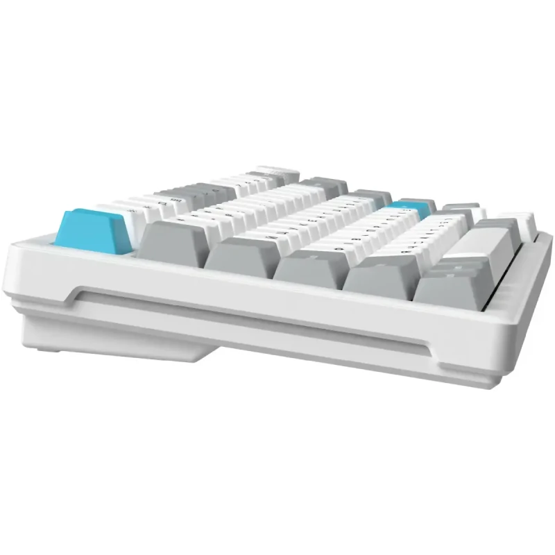 Клавіатура GamePro Asgard Yord Keychron Super Red Switch Wireless/Bluetooth/USB-C White (MK266WH)