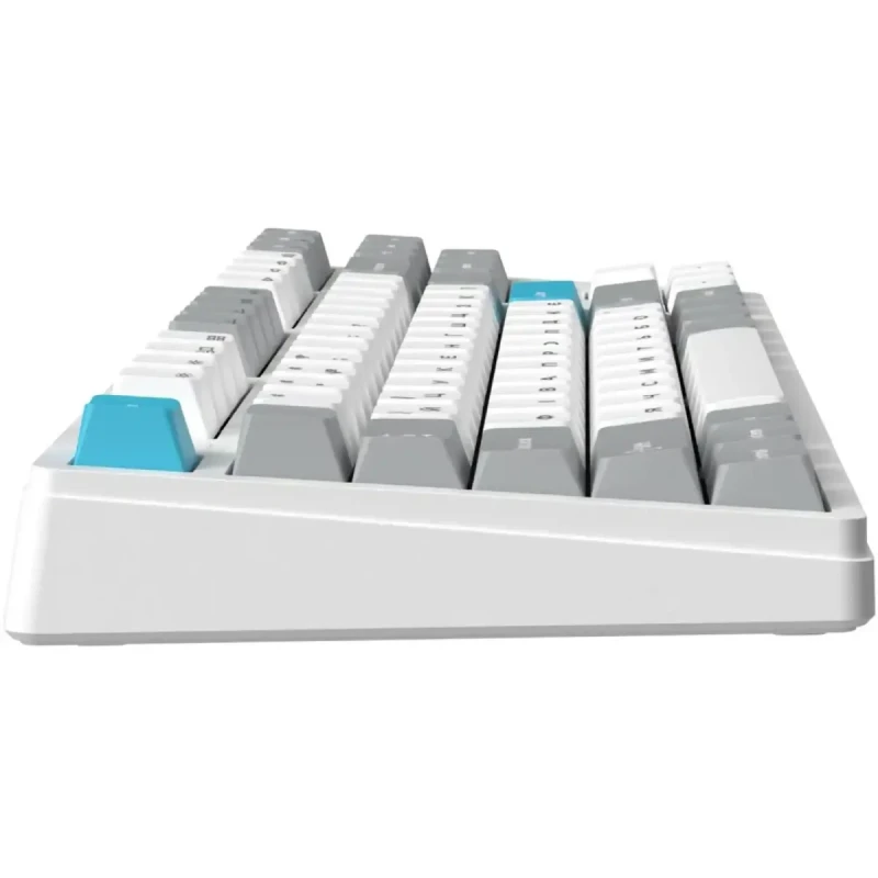 Клавіатура GamePro Asgard Ragnar Keychron Super Red Switch Wireless/Bluetooth/USB-C White (MK285WH)