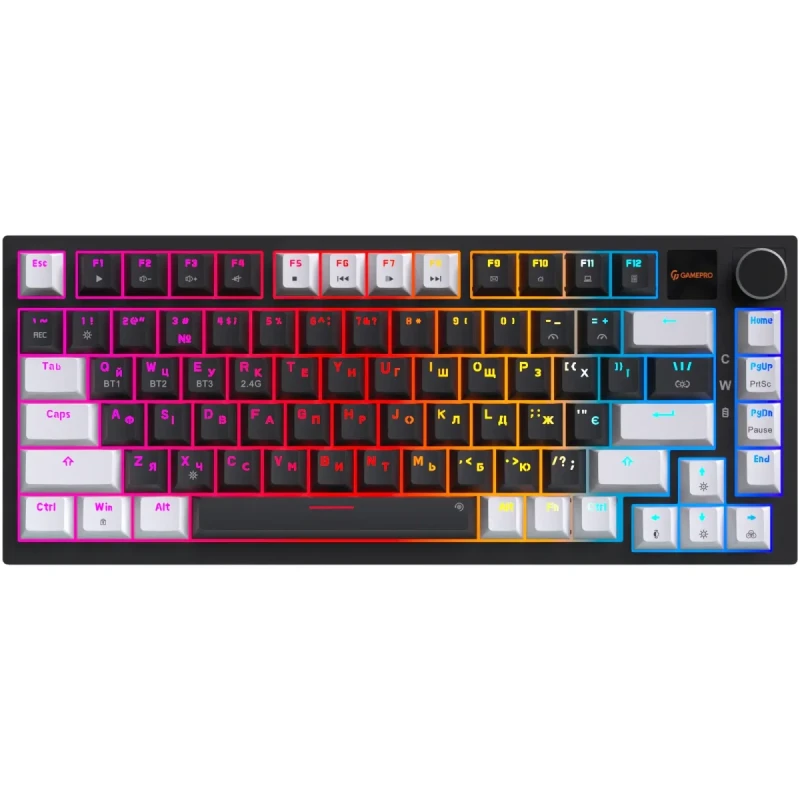 Клавіатура GamePro Asgard Valhalla Pro 75% Rainy switches (MK160B-D-Pro)