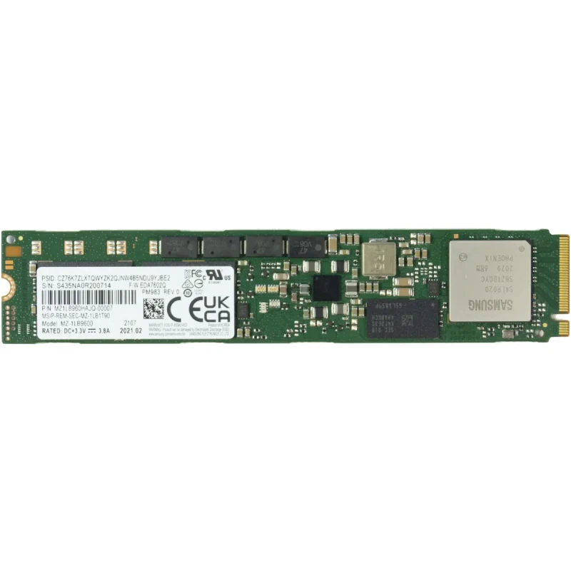 SSD Enterprise Samsung PM983 960GB M.2 22110 (MZ1LB960HAJQ-00007)