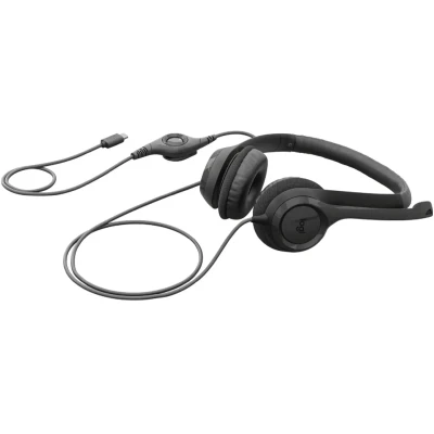 Навушники Logitech H390 USB-C Midnight Black (981-001576) Навушники Logitech H390 USB-C Midnight Black (981-001576)