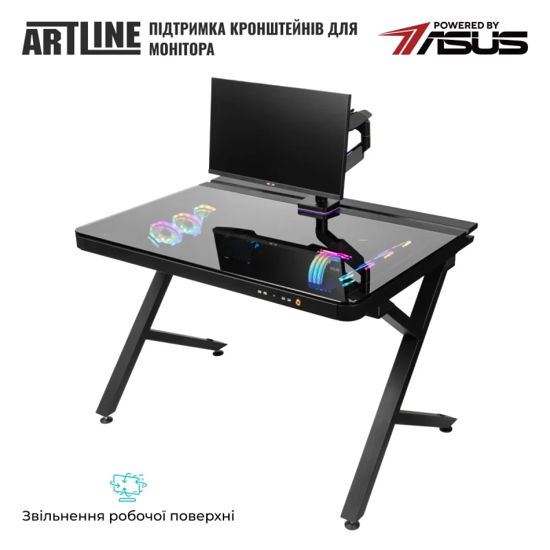Комп'ютер в столі ARTLINE Overlord DESK Windows 11 Pro (DESKv17Win)