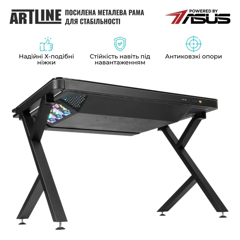 Комп'ютер в столі ARTLINE Overlord DESK Windows 11 Pro (DESKv17Win)