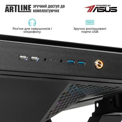 Комп'ютер в столі ARTLINE Overlord DESK Windows 11 Pro (DESKv19Win)