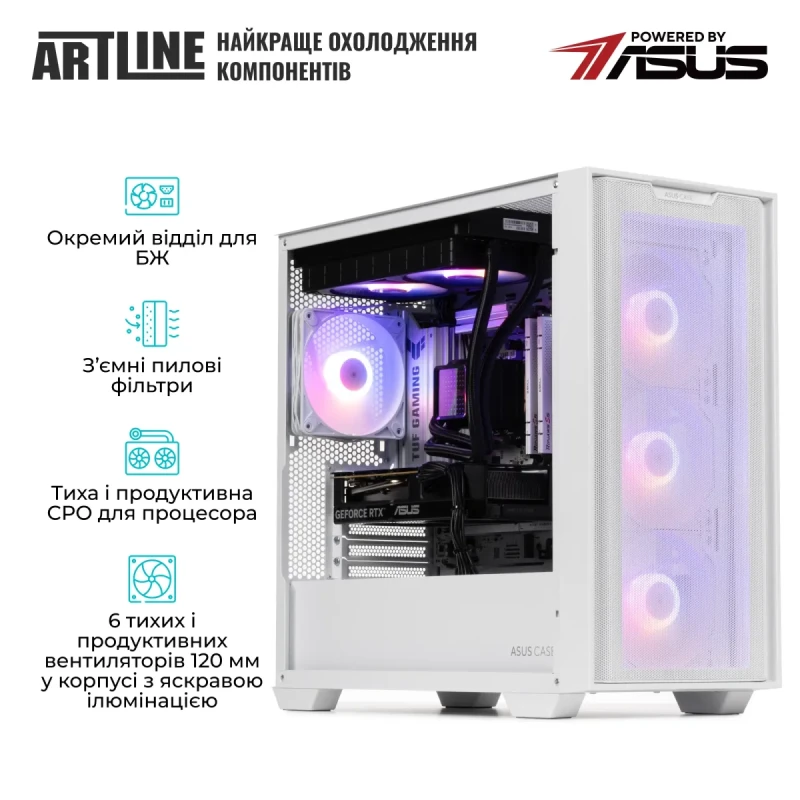 Комп'ютер ARTLINE Gaming A21WHITE Windows 11 Home (A21WHITEv08Win)