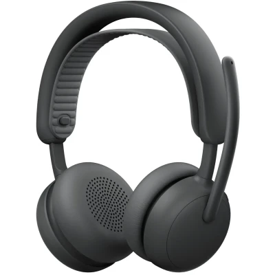 Навушники Logitech Zone Wireless 2 ES for Business Graphite TEAMS version with receiver (981-001493)