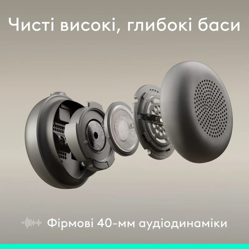 Навушники Logitech Zone Wired 2 for Business USB Graphite TEAMS version (981-001615)