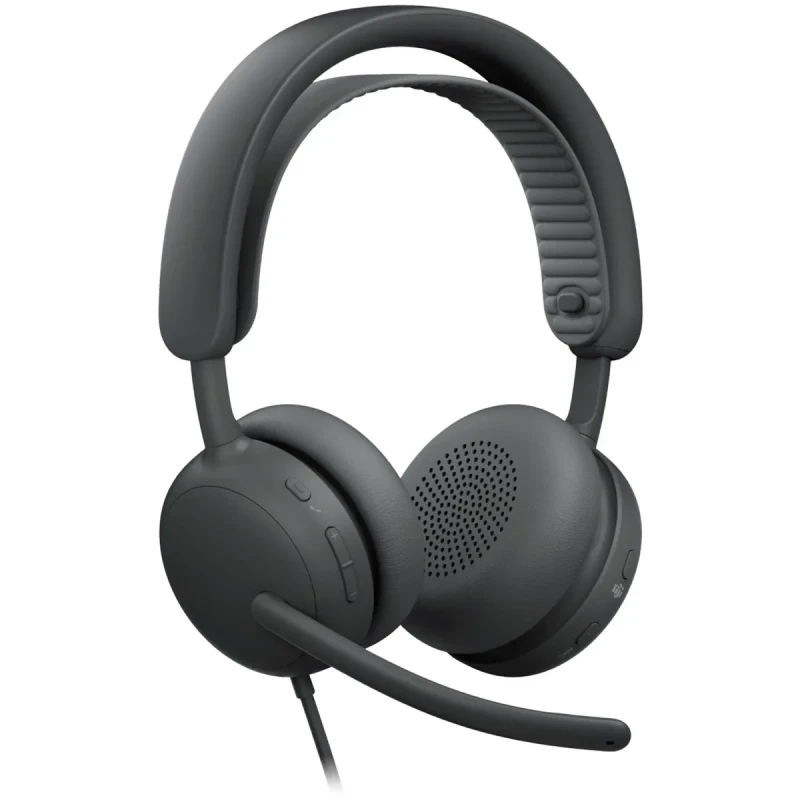 Навушники Logitech Zone Wired 2 for Business USB Graphite TEAMS version (981-001615)