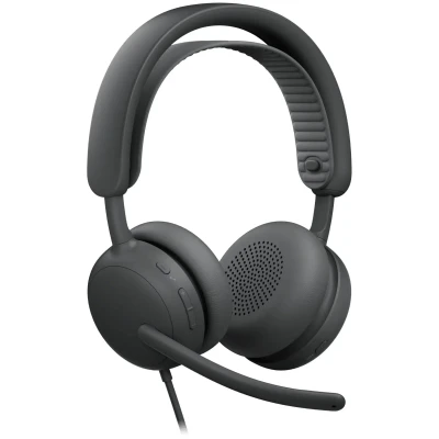 Навушники Logitech Zone Wired 2 for Business USB Graphite UC version (981-001618) Навушники Logitech Zone Wired 2 for Business USB Graphite UC version (981-001618)