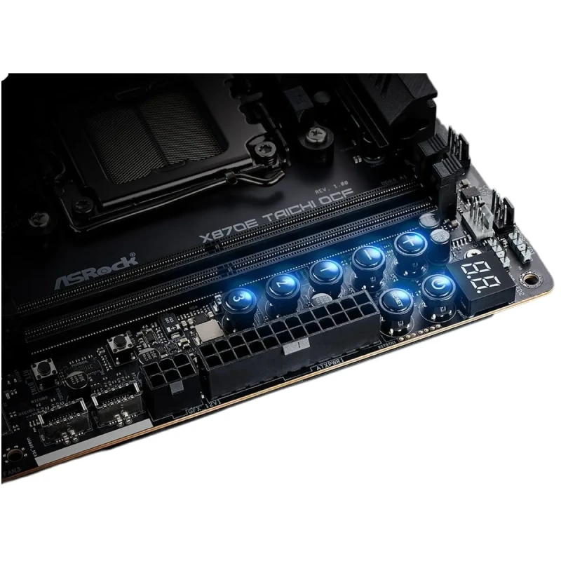 Материнська плата ASRock X870E TAICHI OCF (sAM5, AMD X870E, DDR5, ATX)