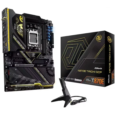 Материнська плата ASRock X870E TAICHI OCF (sAM5, AMD X870E, DDR5, ATX)