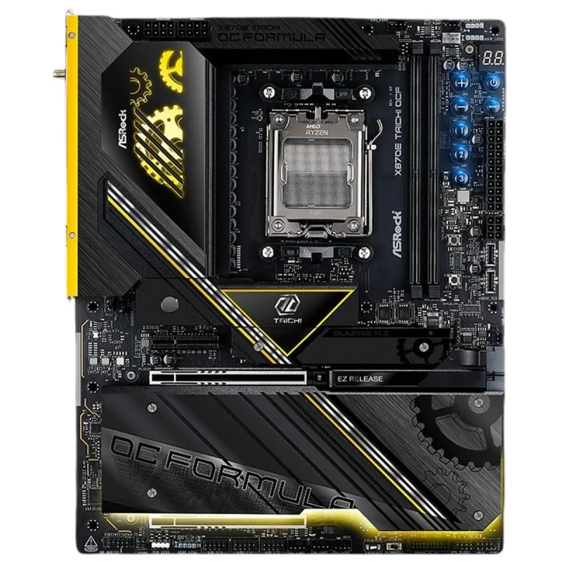 Материнська плата ASRock X870E TAICHI OCF (sAM5, AMD X870E, DDR5, ATX)