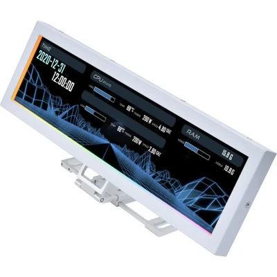 Дисплей Lian Li 8.8" Universal Screen Mount, White (G89.SM088W.00)