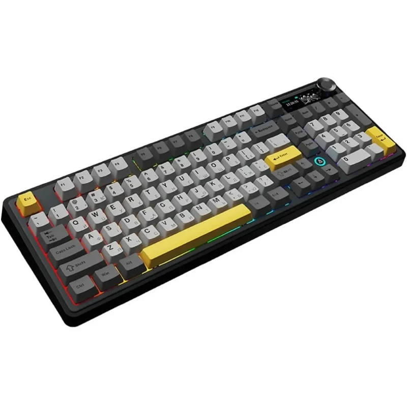 Клавіатура Ajazz AK980 V2 Maillard Switch Black (AK980-V2-M-BGY)
