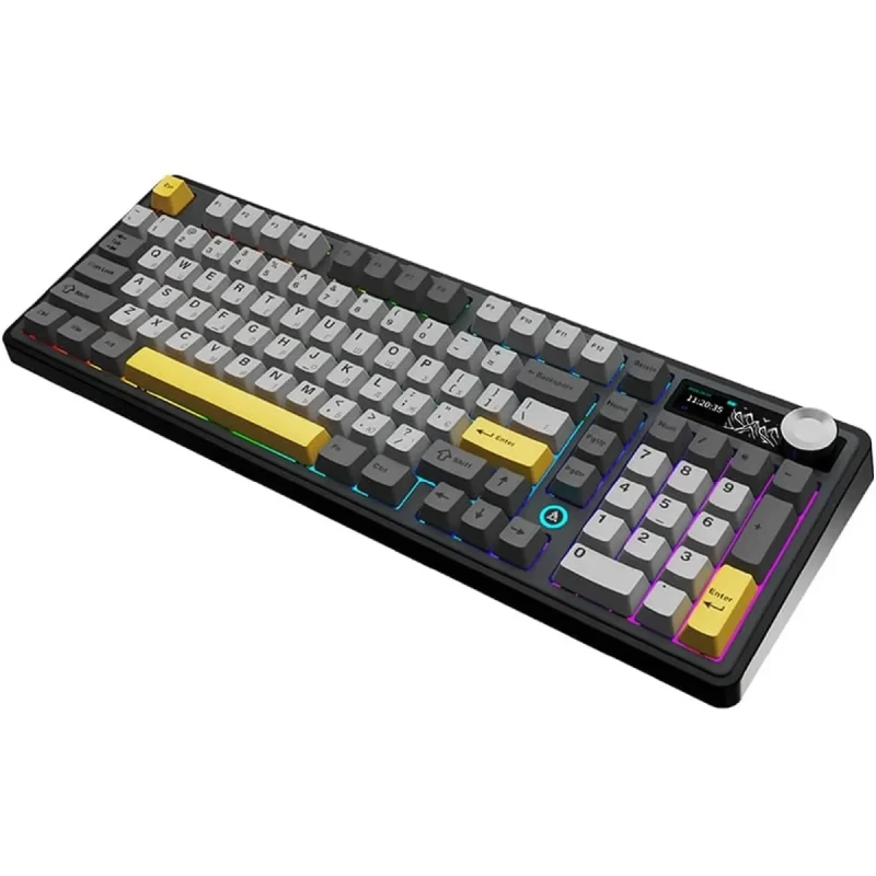 Клавіатура Ajazz AK980 V2 Maillard Switch Black (AK980-V2-M-BGY)