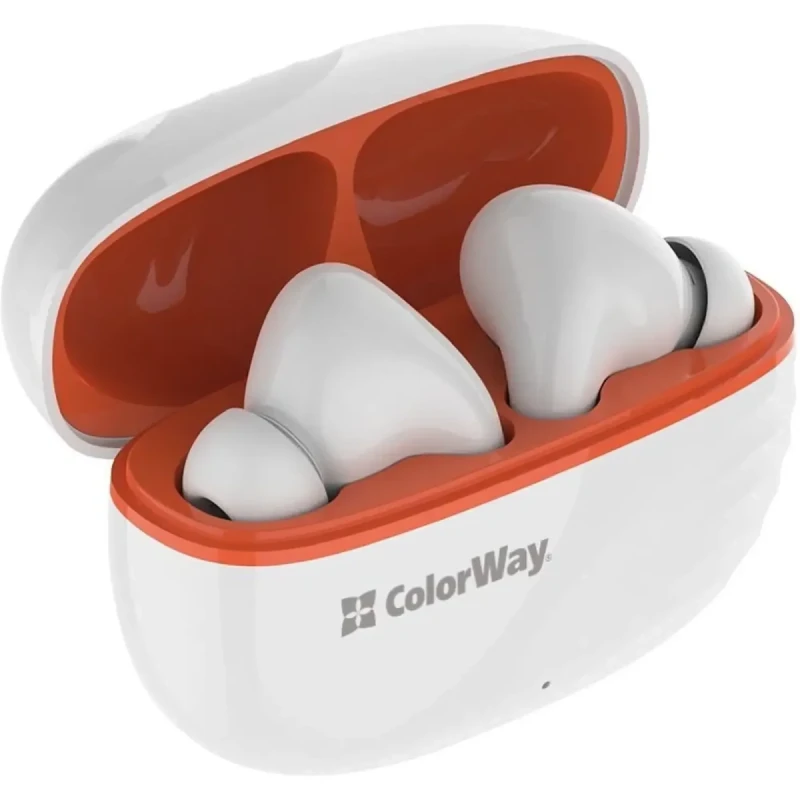 Навушники бездротові СolorWay Slim TWS-5 Earbuds White (CW-TWS5WT)