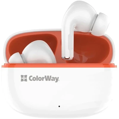 Навушники бездротові СolorWay Slim TWS-5 Earbuds White (CW-TWS5WT)