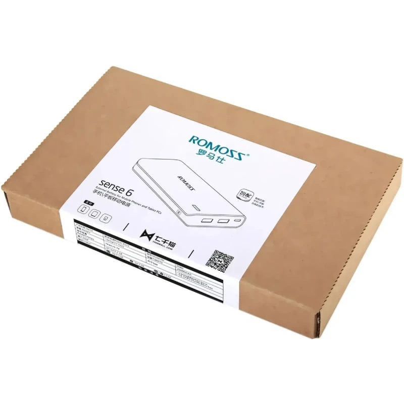 УМБ Power Bank Romoss 20000mAh Sense 6 22,5W (PPH80-611-1121H) білий