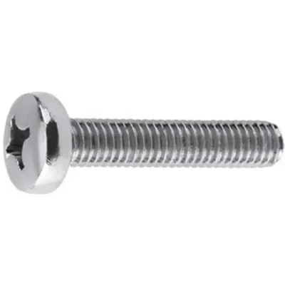Гвинти DIN 7985 M4 x 35 cross flat zinc coated (94521) Гвинти DIN 7985 M4 x 35 cross flat zinc coated (94521)