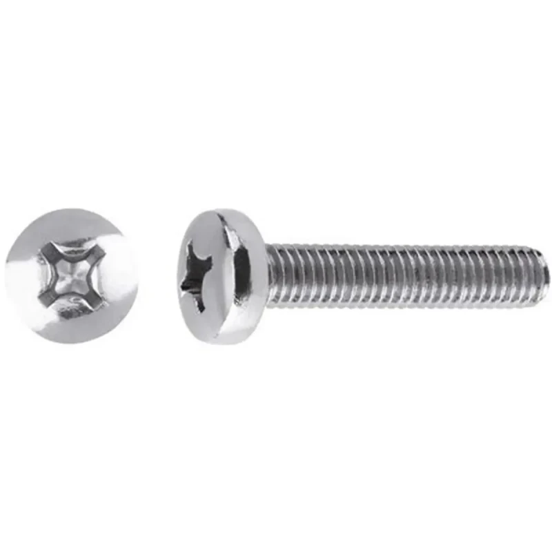 Гвинти DIN 7985 M4 x 35 cross flat zinc coated (94521)