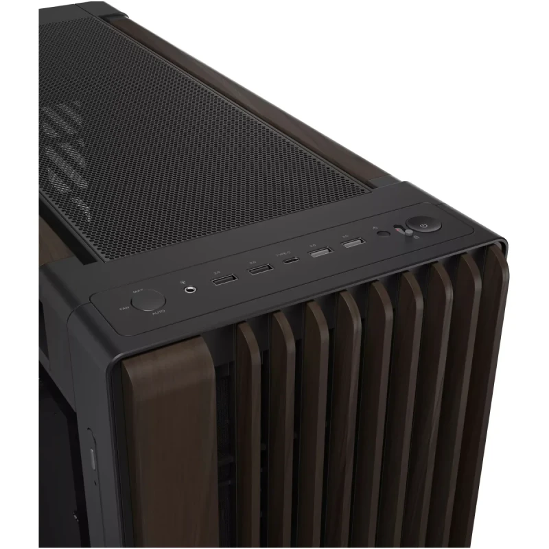 Корпус ASUS PA602/WALNUT WOOD/BLK/TG (90DC00J0-B09030) Black