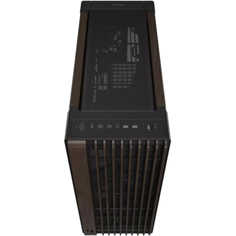 Корпус ASUS PA602/WALNUT WOOD/BLK/TG (90DC00J0-B09030) Black
