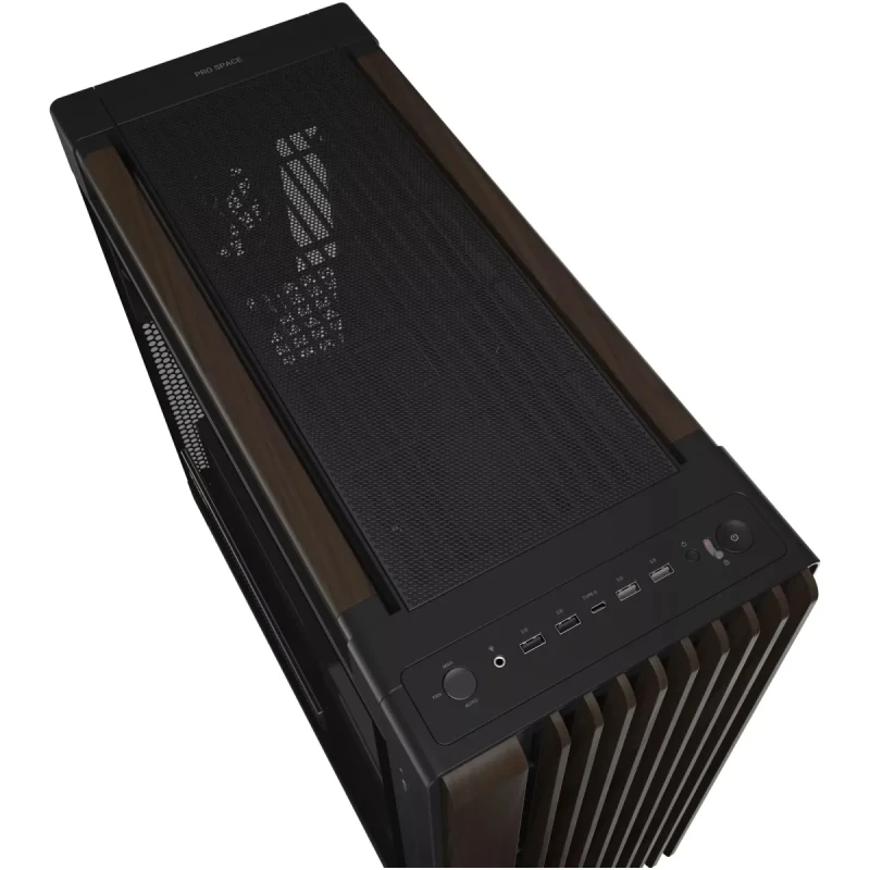 Корпус ASUS PA602/WALNUT WOOD/BLK/TG (90DC00J0-B09030) Black