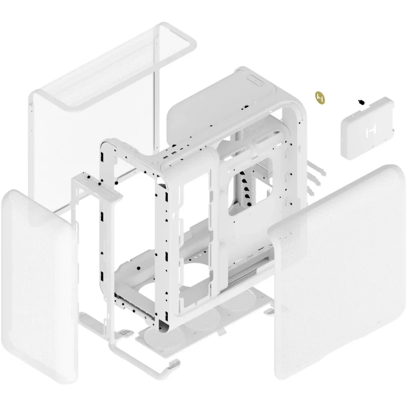 Корпус Hyte X50 AIR SNOW WHITE Без БЖ (CS-HYTE-X50A-WW)