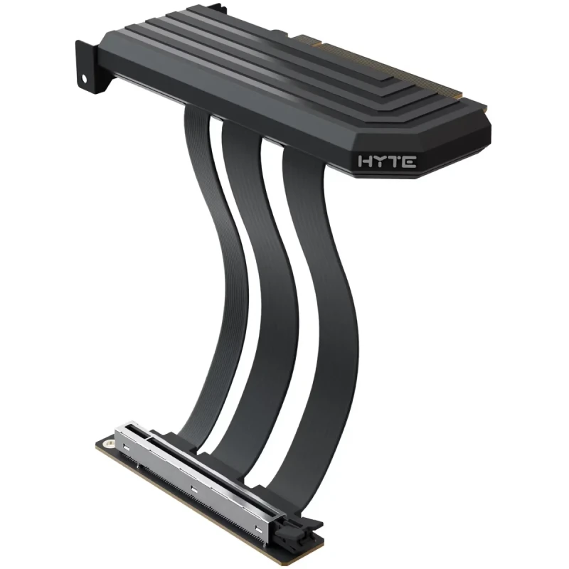 Райзер HYTE PCIE 5.0 HYPER RISER 200mm BLACK (ACC-HYTE-PCIE50-BB)