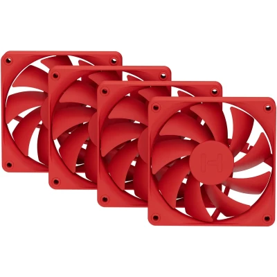 Набір вентиляторів HYTE FA12 PWM FAN (4-PACK) WILD CHERRY (FAN-HYTE-FA12-RR-4)