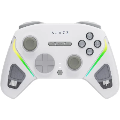 Геймпад Ajazz GP100 2.4G/BT/USB Switch/PC/iOS/Android RGB White (GP100-W) Геймпад Ajazz GP100 2.4G/BT/USB Switch/PC/iOS/Android RGB White (GP100-W)