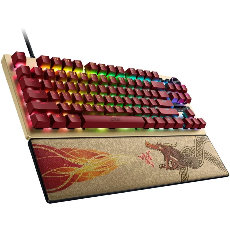 Клавіатура RAZER Huntsman V3 PRO TKL, Counter-Strike 2 Ed. (RZ03-04982100-R3M1)
