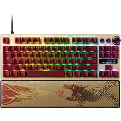 Клавіатура RAZER Huntsman V3 PRO TKL, Counter-Strike 2 Ed. (RZ03-04982100-R3M1)