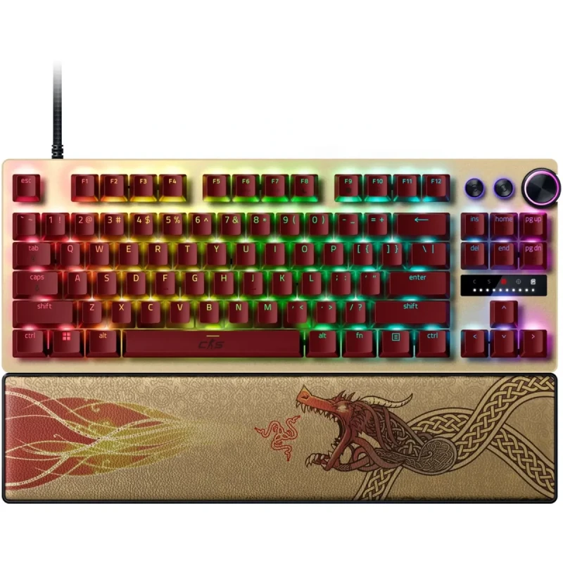 Клавіатура RAZER Huntsman V3 PRO TKL, Counter-Strike 2 Ed. (RZ03-04982100-R3M1)
