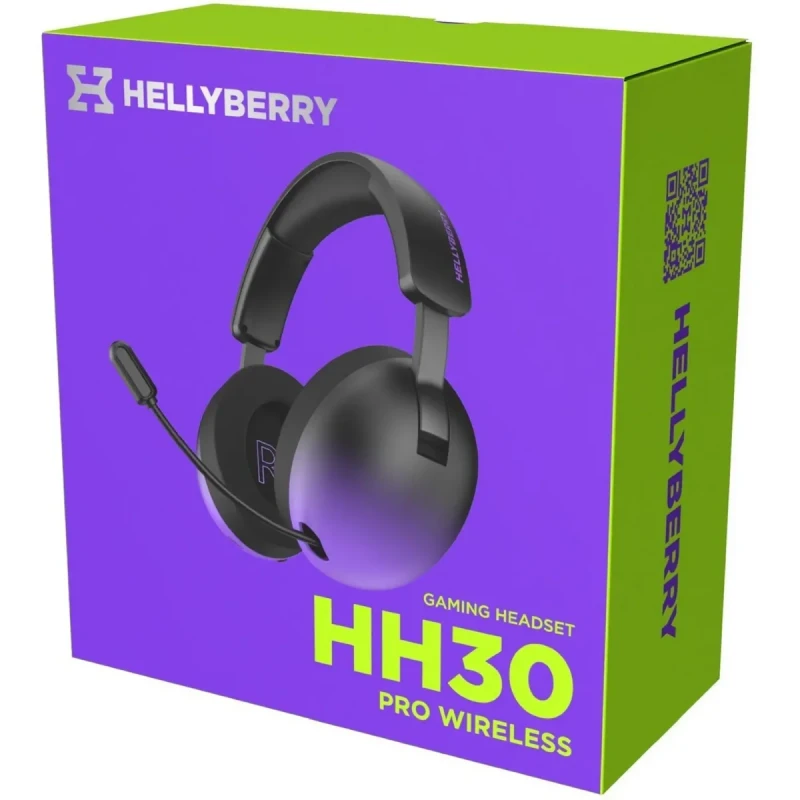 Навушники HATOR Hellyberry HH30 PRO wireless Black-violet gradient