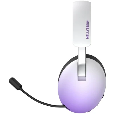 Навушники HATOR Hellyberry HH30 PRO wireless White-violet gradient Навушники HATOR Hellyberry HH30 PRO wireless White-violet gradient